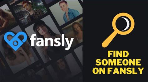 fansly user search|How To Find Someone On Fansly 2023